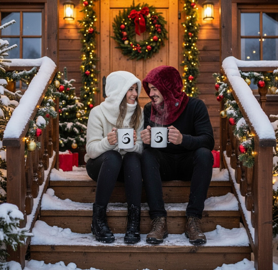 Polar-Fleece-Becher mit Karabiner – Ultraleichter Wanderbecher | Horizon