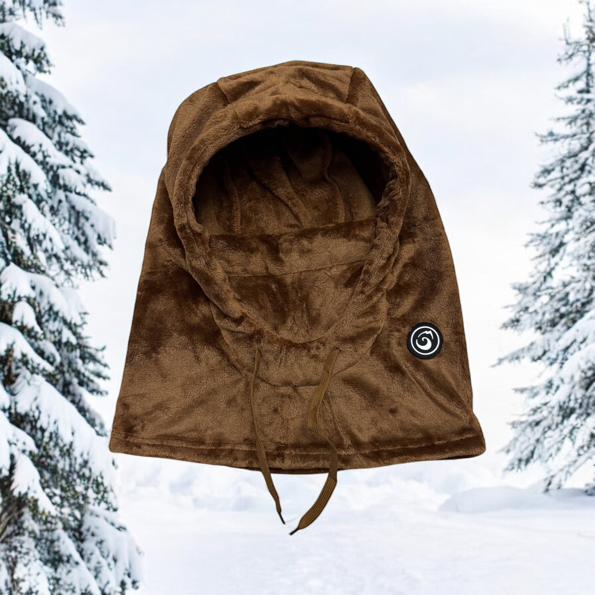 Balaclava Wood Marron - Cagoule Ski Casque | Horizon Clothing