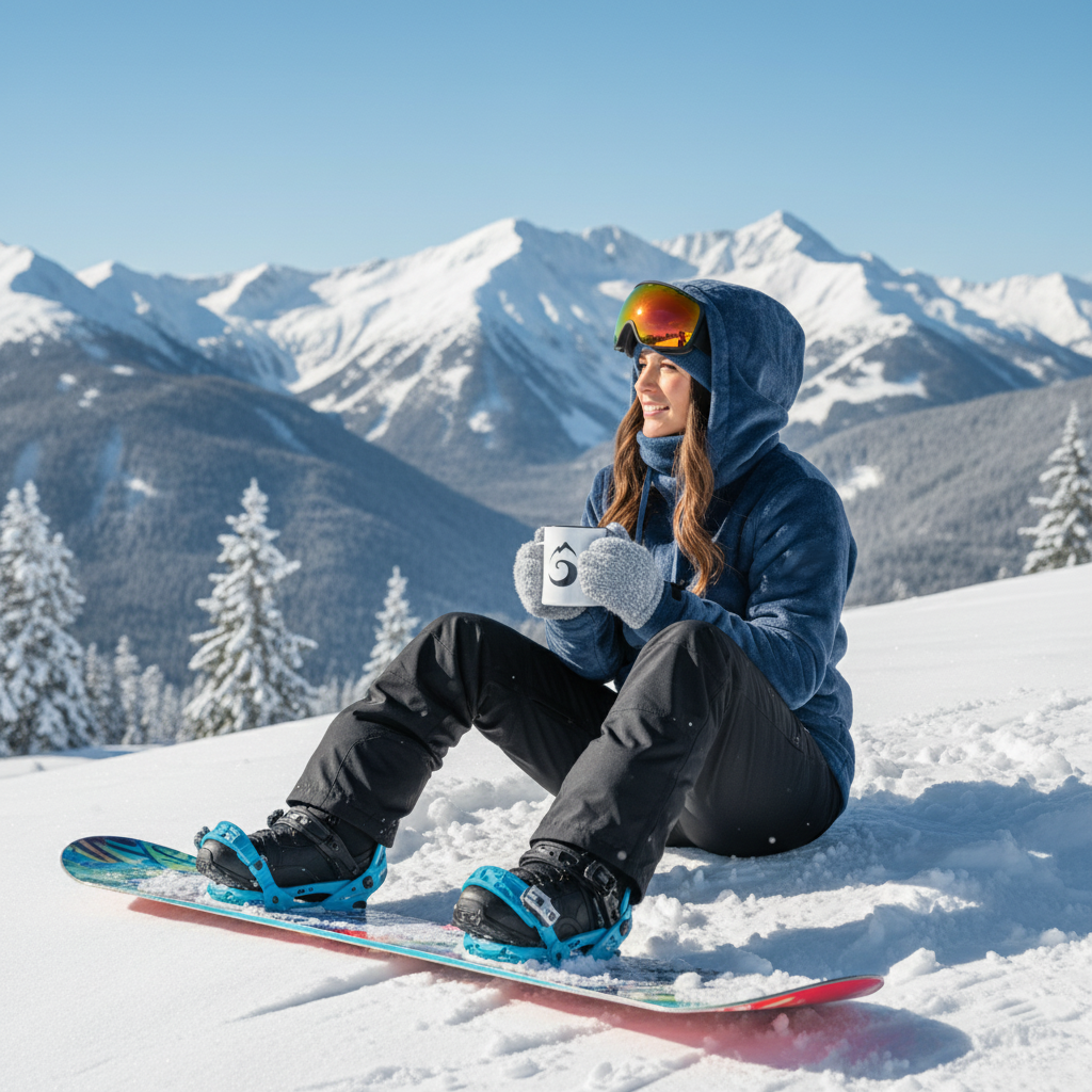 Balaclava North Pole Bleu - Cagoule Ski Casque | Horizon Clothing