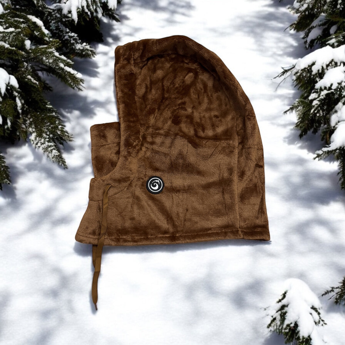 Balaclava Wood Marron - Cagoule Ski Casque | Horizon Clothing