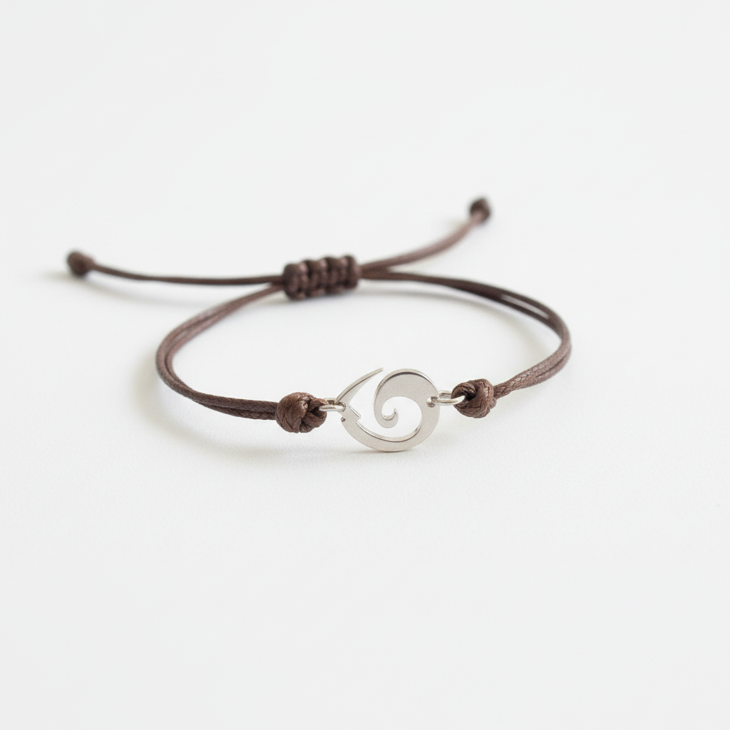 Bracelet Waves Marron