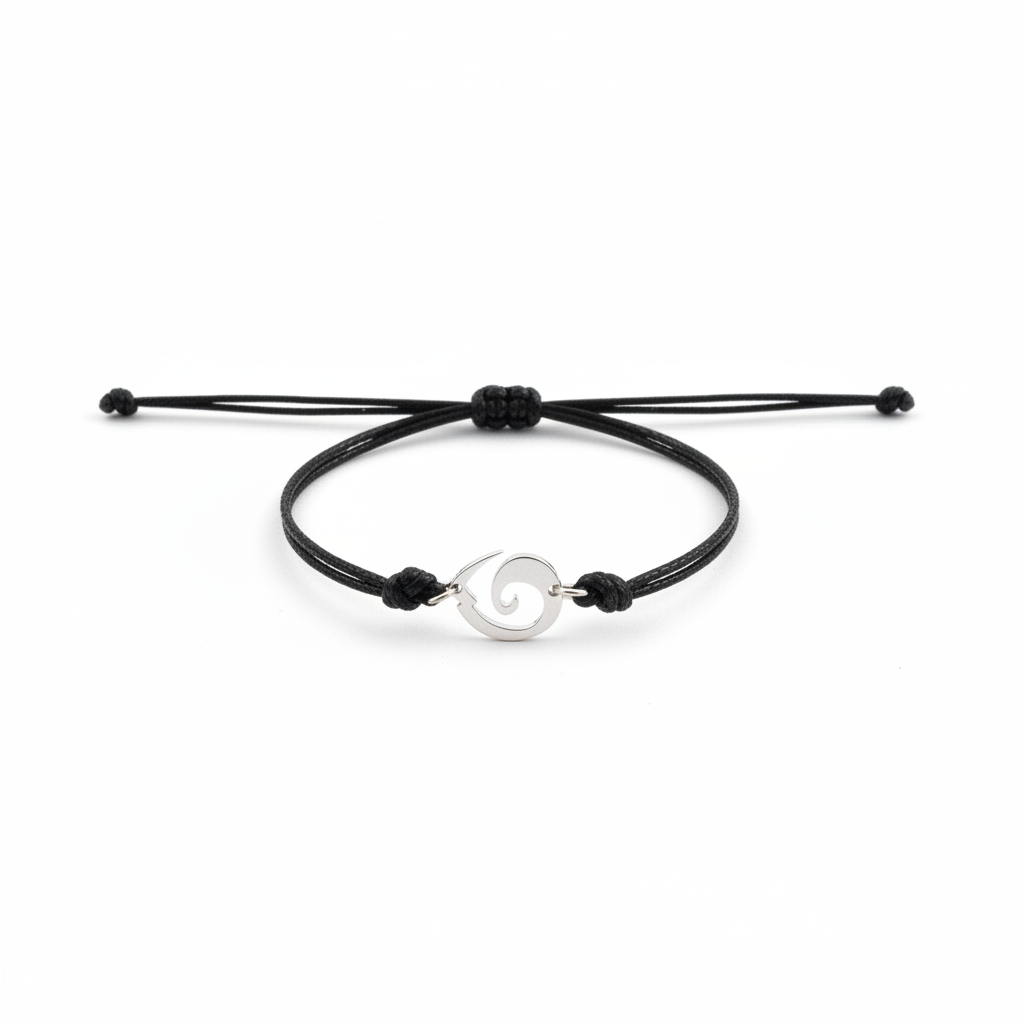 Bracelet Waves Noir