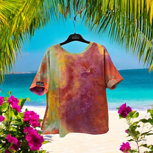 Tie and dye water melon