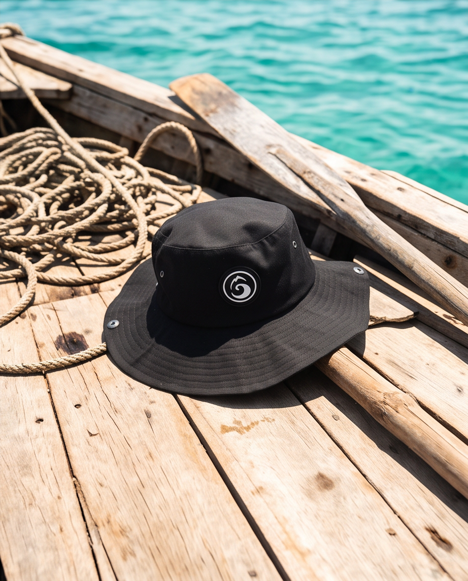 Bob Panthère Noir - Chapeau Été Protection Solaire | Horizon