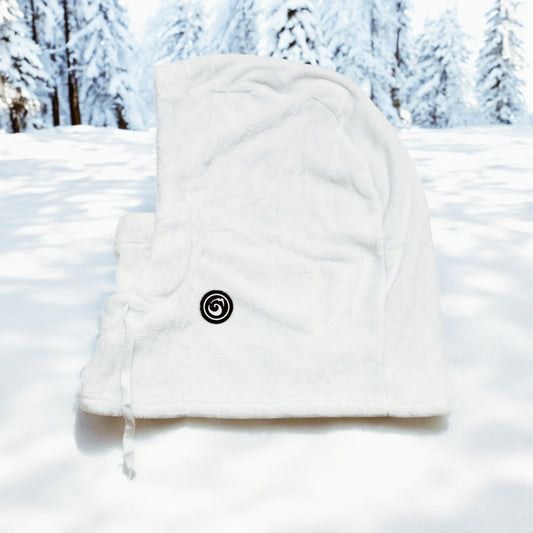 Balaclava Snow White balaclava blanc cagoule de ski à porter sur le casque