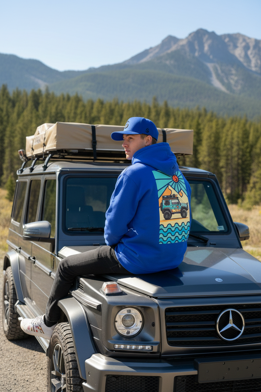 3/4 G-Class forêt