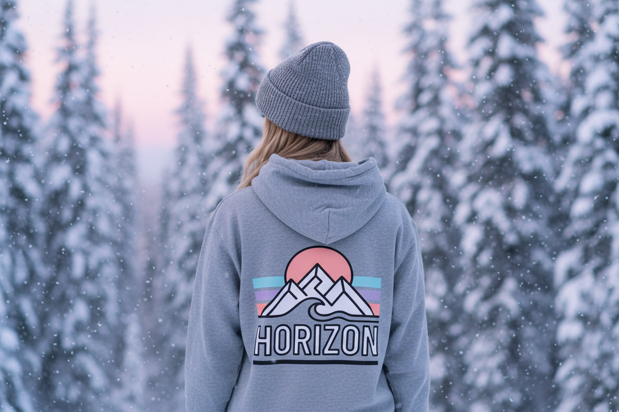 Hoodie flèche d’argent