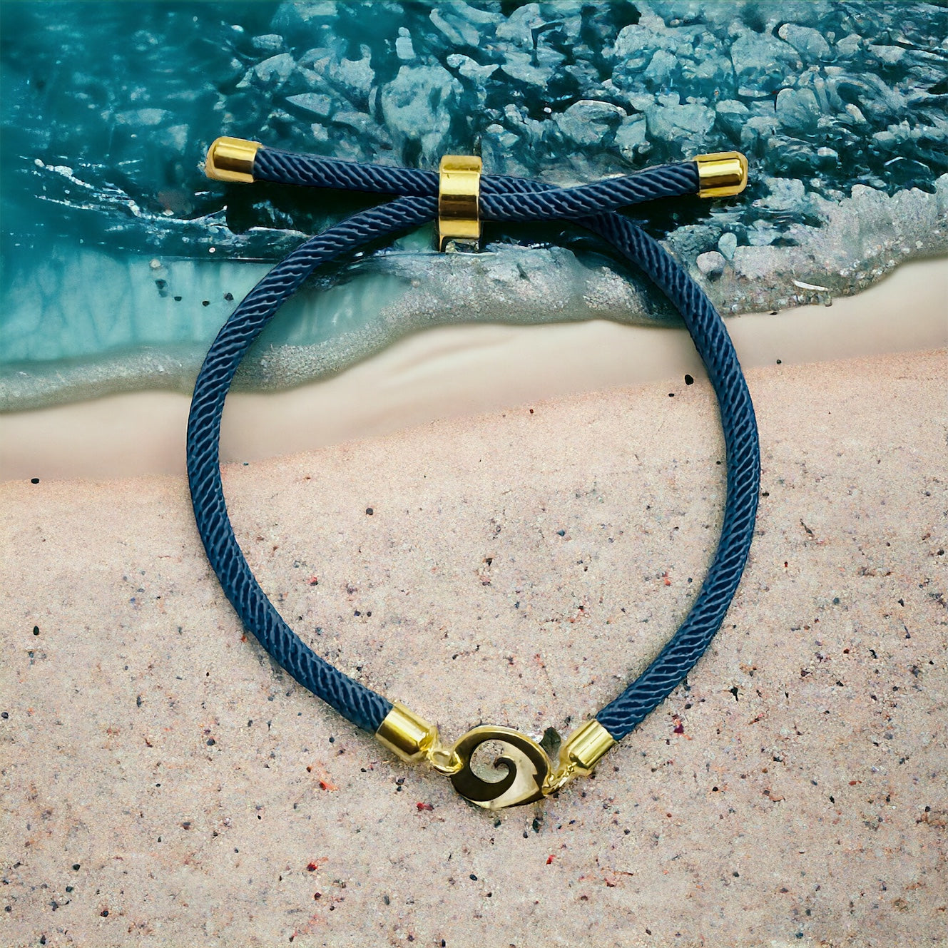 Bracelet bleu lagon
