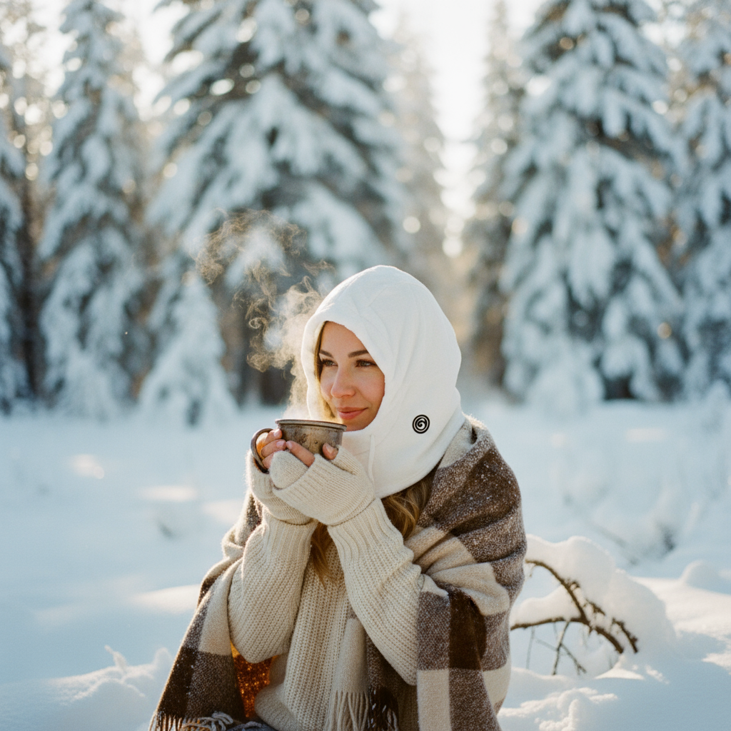 Balaclava Femme Café 2