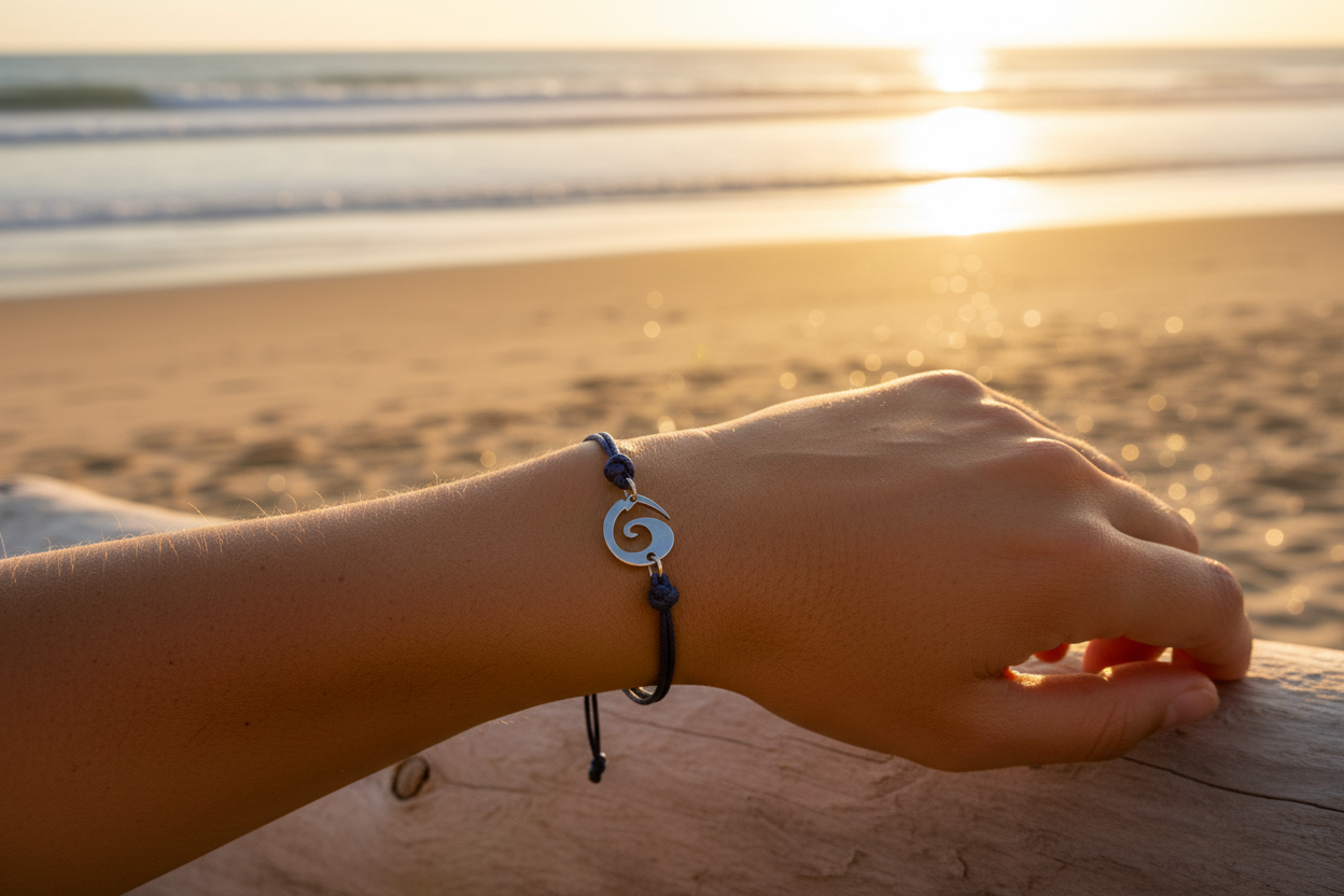 Bracelet bleu corrigé