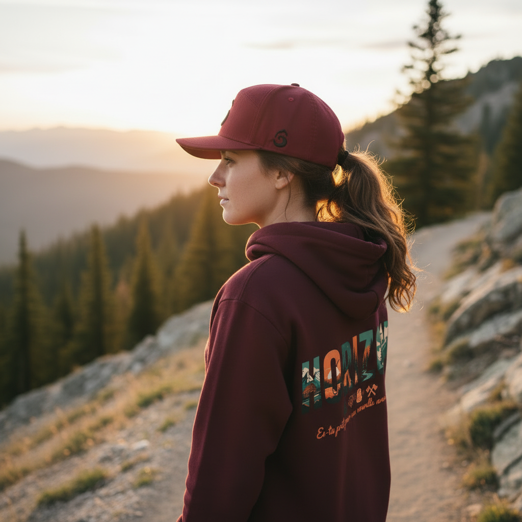 Hoodie Baccara + Casquette - Profil
