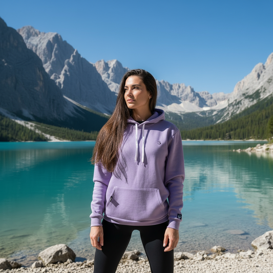Mannequin brune au Lago di Braies - corrigée