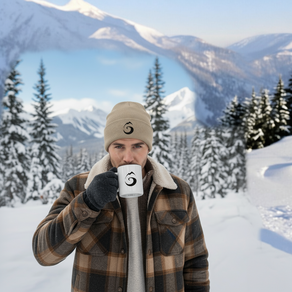 Photo avec Mug Polaire