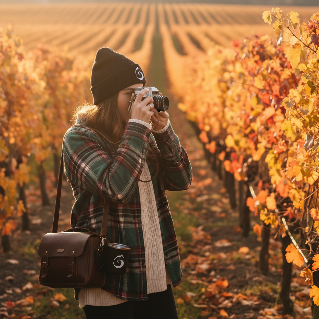 Photographie dans les vignes