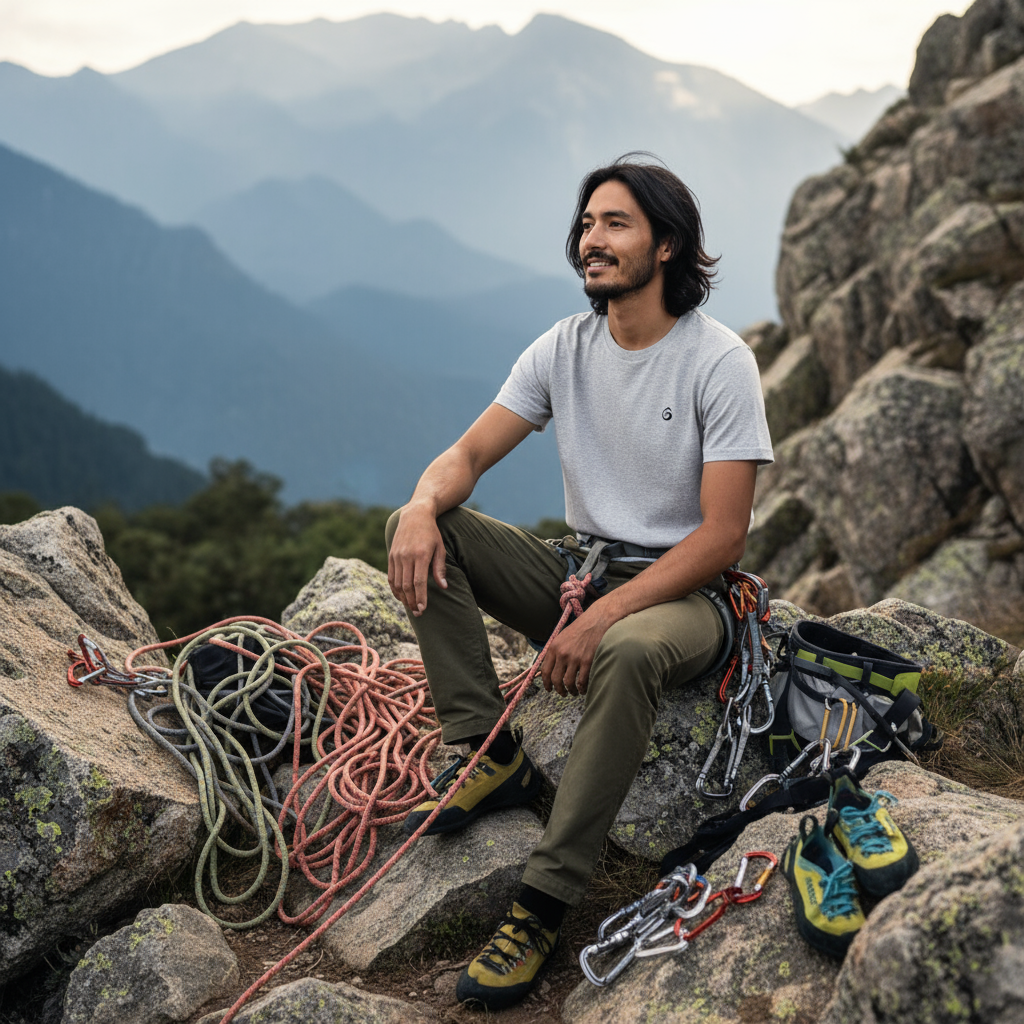 T-shirt Cumulus - Photo lifestyle